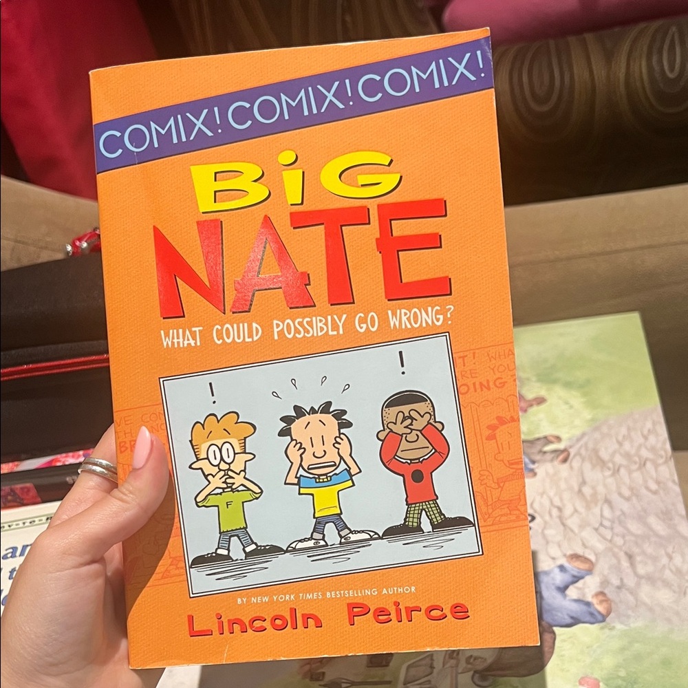 Big Nate Comic Book by Lincoln Peirce - Orange Cover